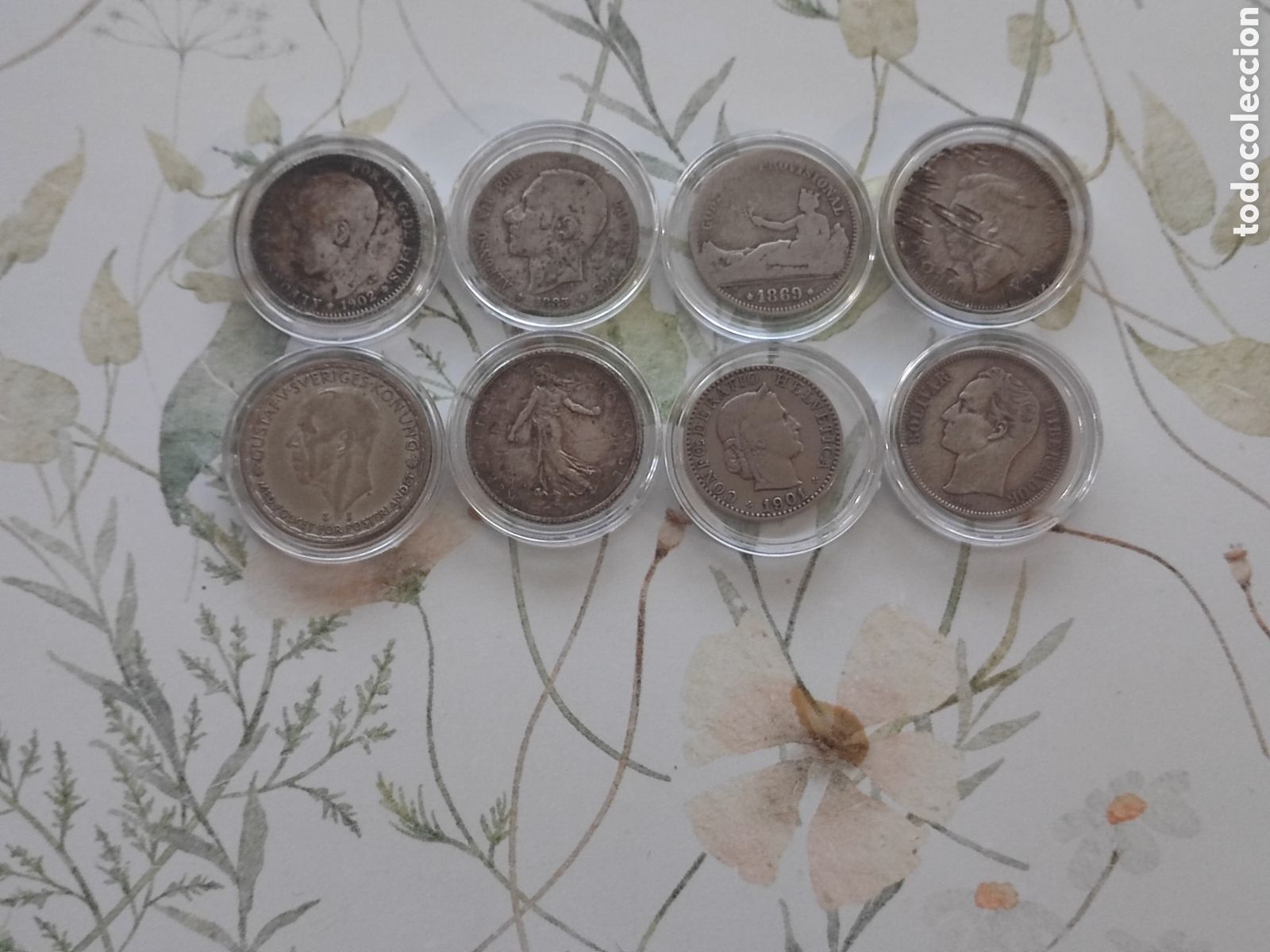 Monedas de Espa&ntilde;a: Lote 8 monedas de plata - Foto 3