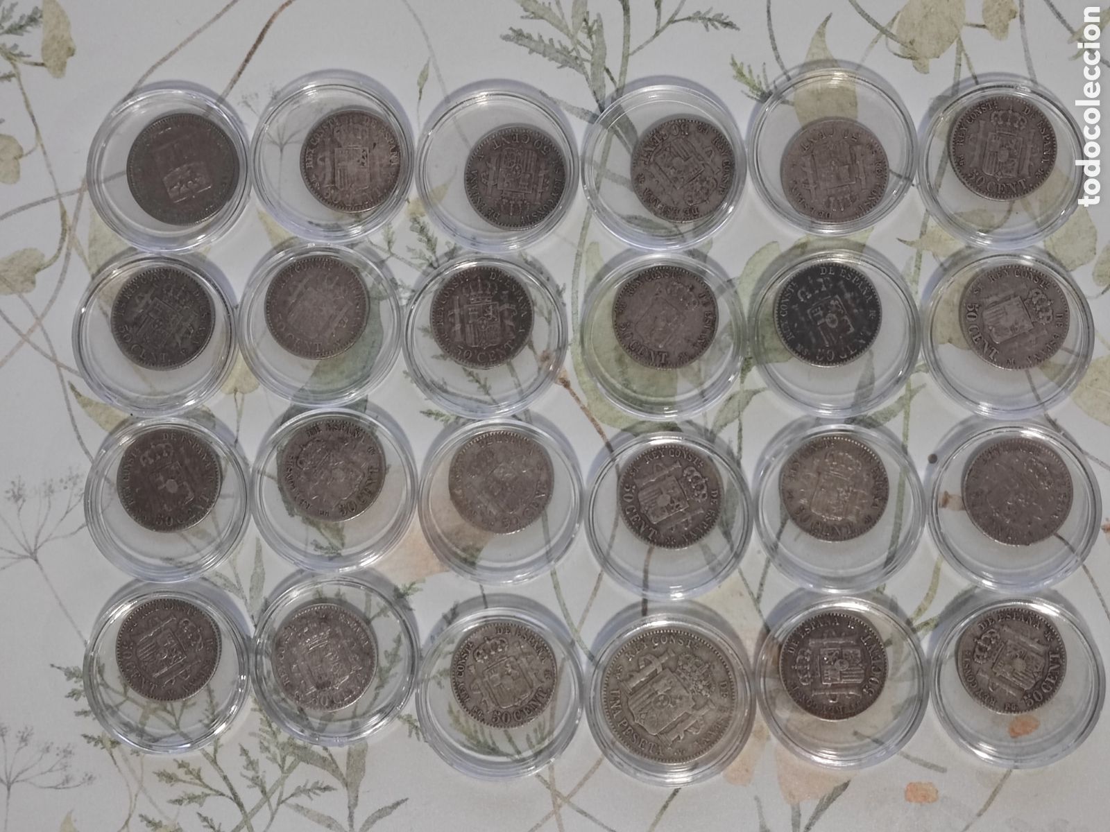 Monedas de Espa&ntilde;a: Lote 24 monedas de plata - Foto 2