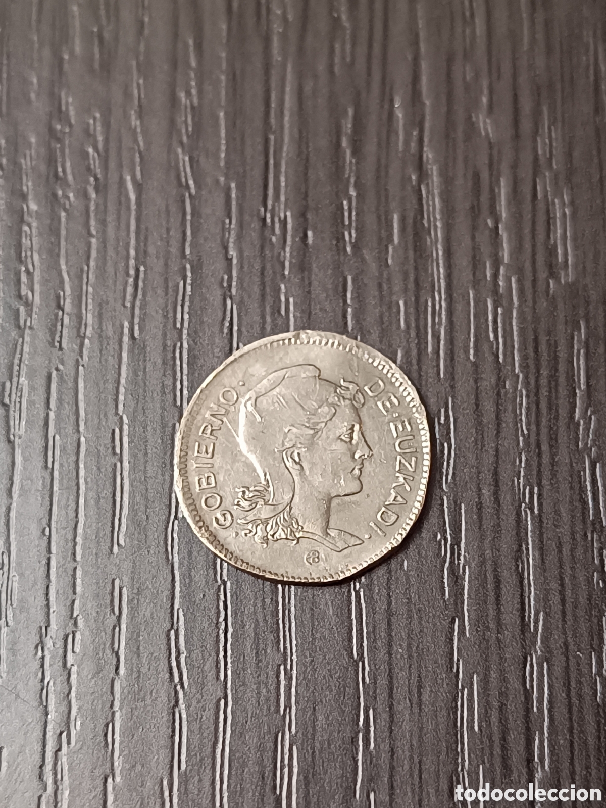 Monedas de Espa&ntilde;a: Antigua Moneda 1 Peseta 1937