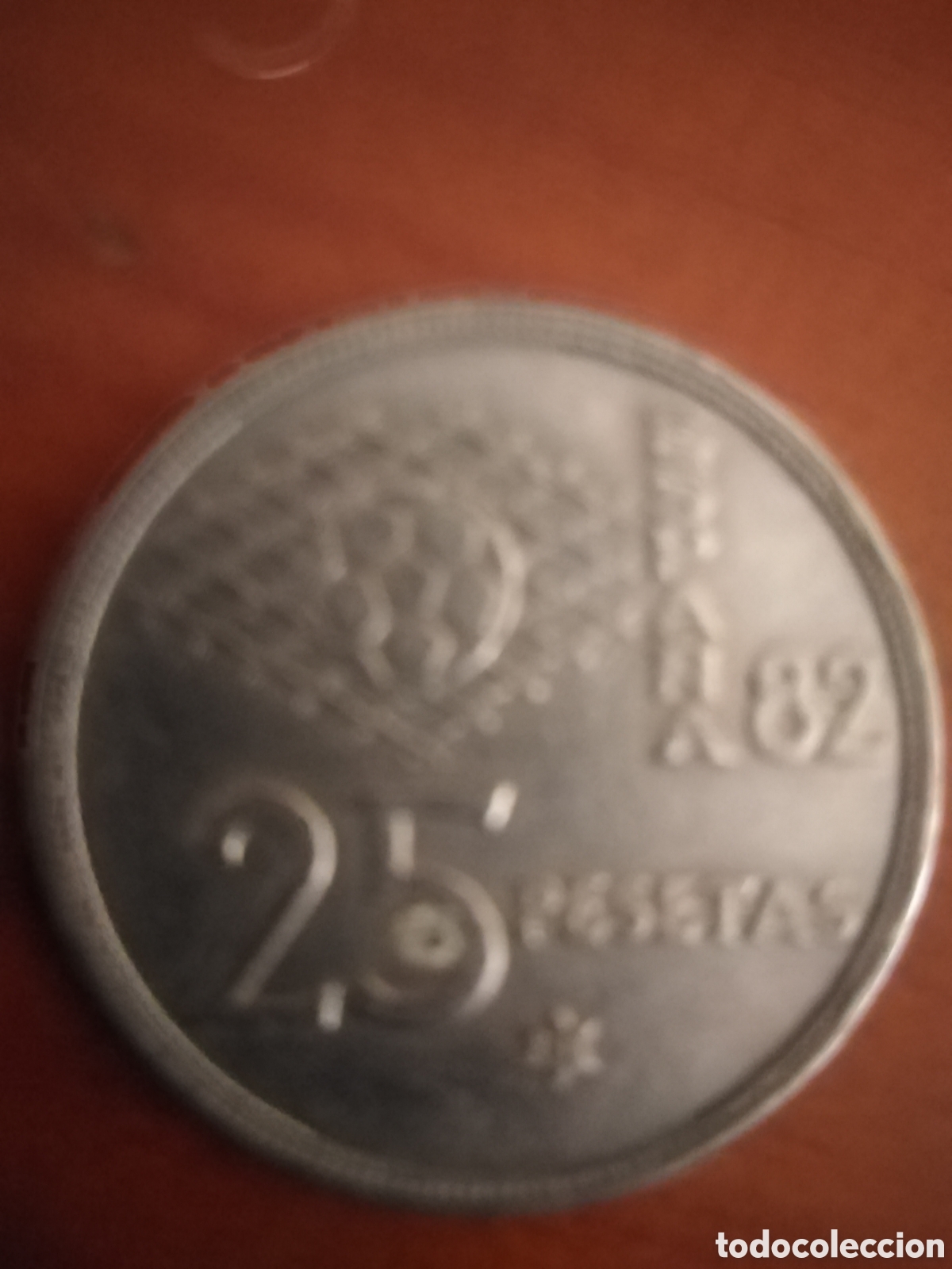 Monedas de Espa&ntilde;a: Moneda de 25 pts del a&ntilde;o 82 - Foto 2