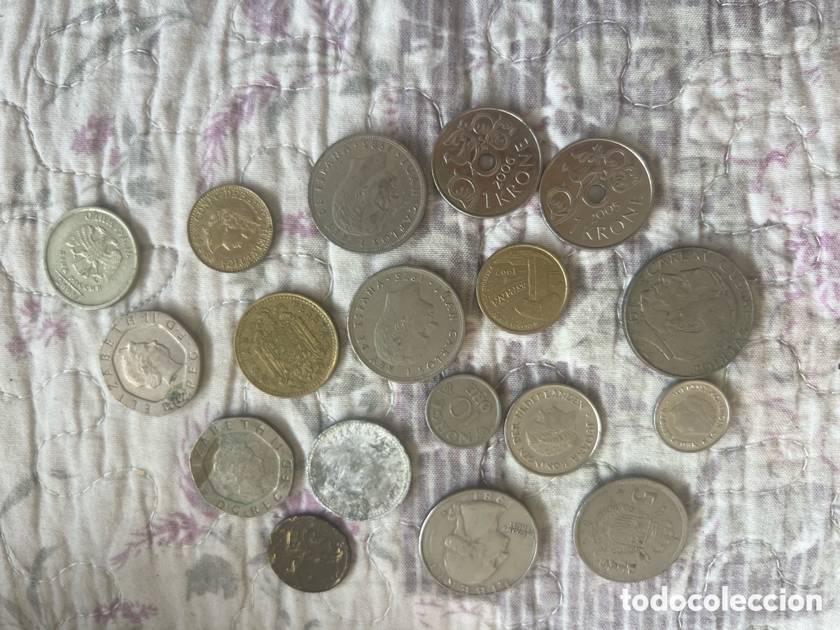 Monnaies d'Espagne: Monedas vintage lote