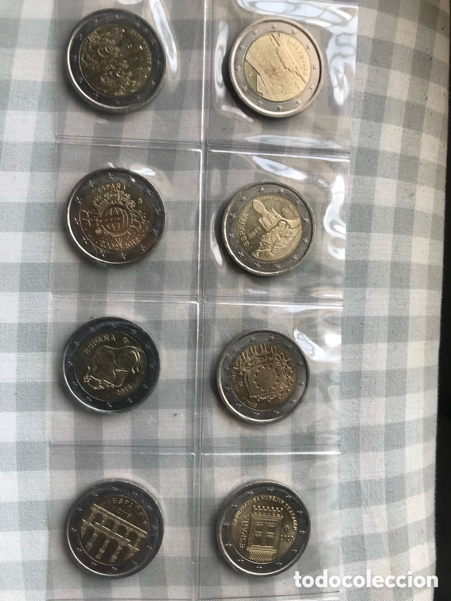 Monedas de Espa&ntilde;a: Lote de monedas y billetes - Foto 1