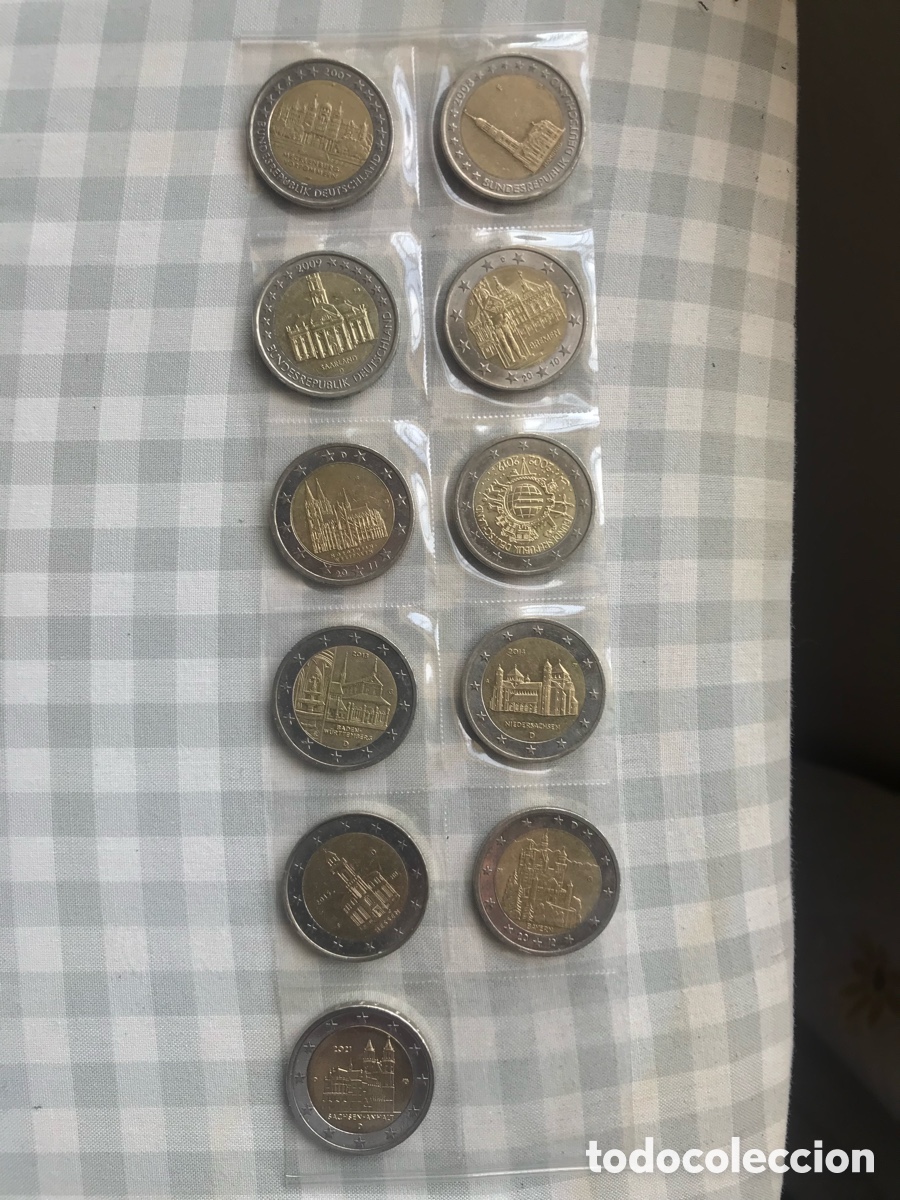 Monedas de Espa&ntilde;a: Lote de monedas y billetes - Foto 2