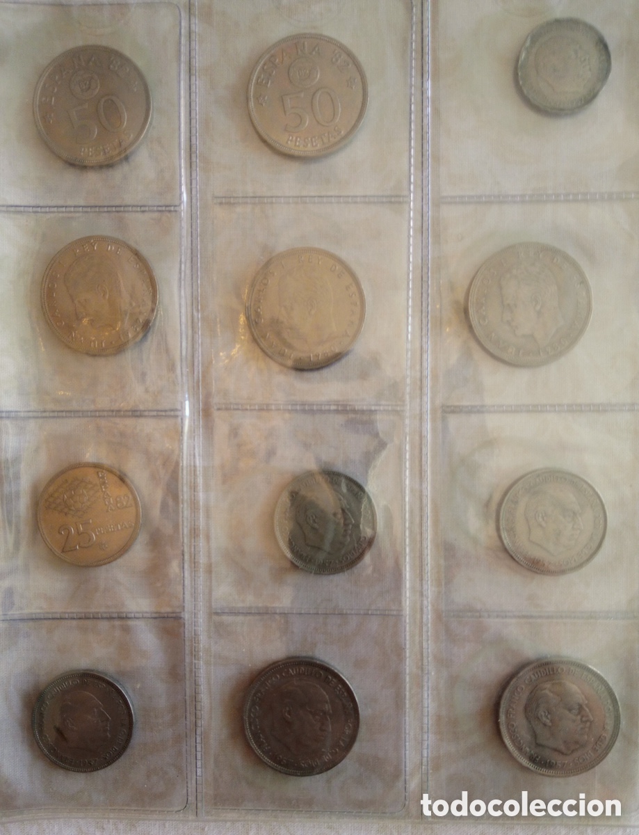 Monedas de Espa&ntilde;a: Lote de monedas y billetes - Foto 8