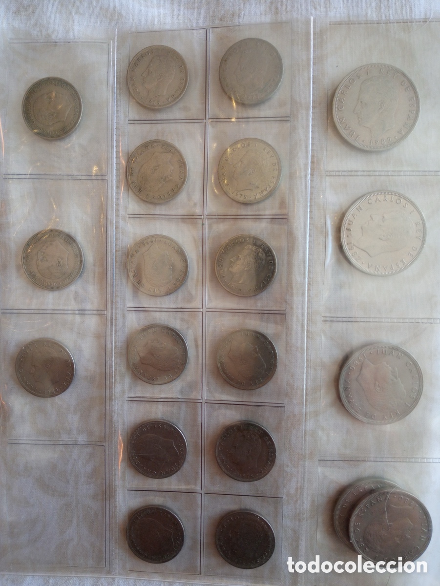Monedas de Espa&ntilde;a: Lote de monedas y billetes - Foto 15
