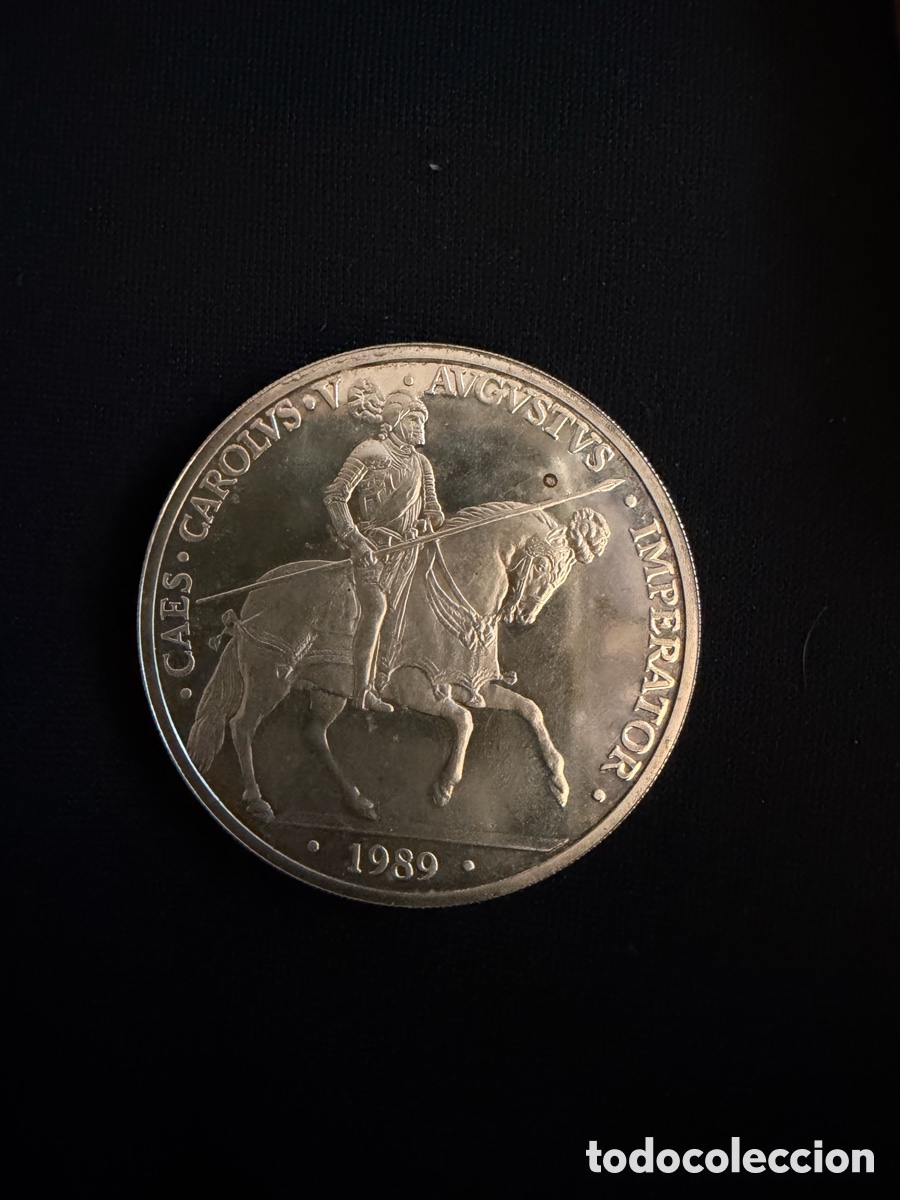 Monedas de Espa&ntilde;a: Moneda conmemorativa 5 ECU 1989 - Foto 3