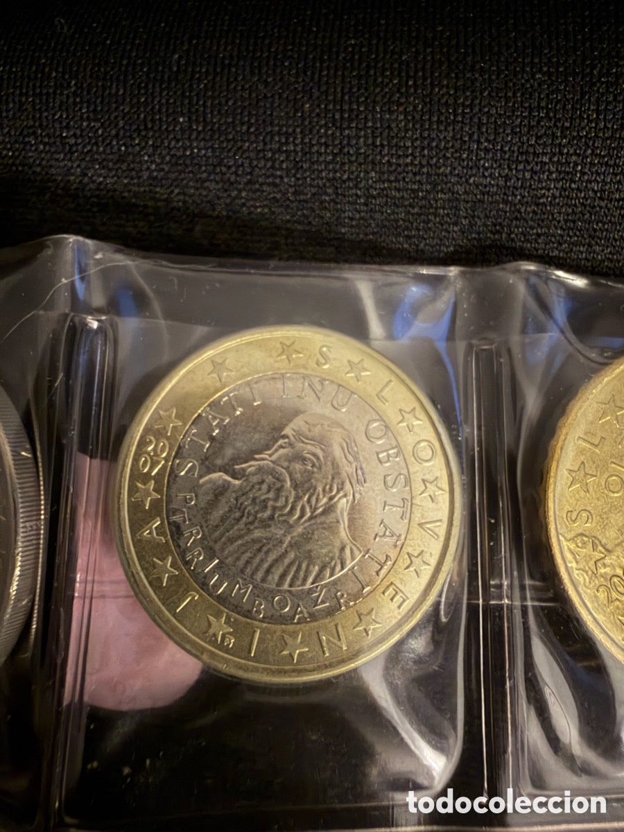 Monedas de Espa&ntilde;a: Lote monedas Slovenia 2007 - Foto 2