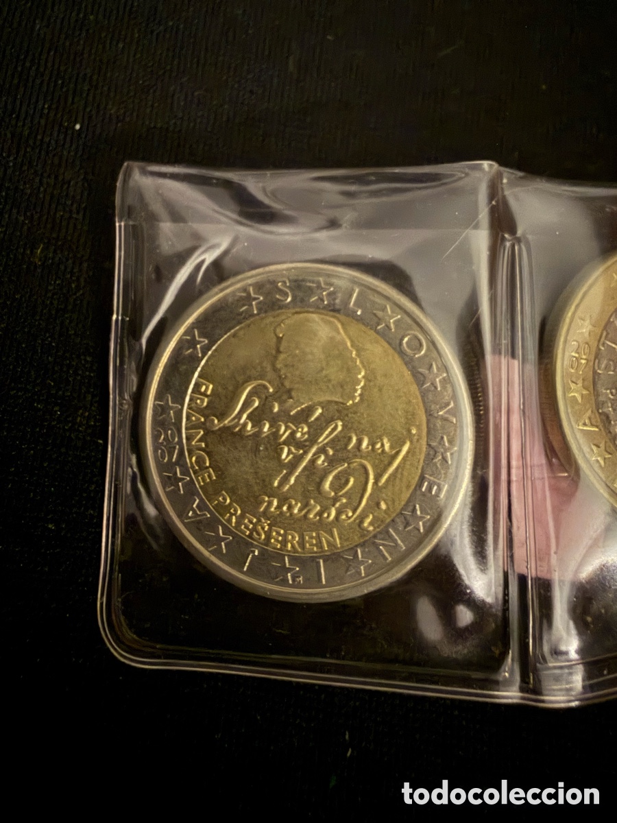 Monedas de Espa&ntilde;a: Lote monedas Slovenia 2007 - Foto 1