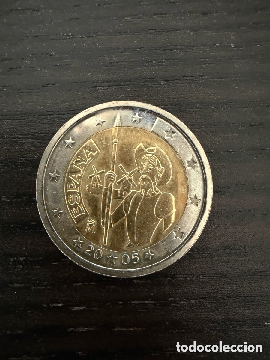 Monedas de Espa&ntilde;a: Moneda 2 euros 2005 Quijote