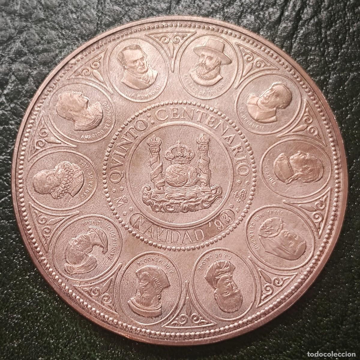 Monedas de Espa&ntilde;a: Cinquent&iacute;n 10.000 Pesetas Intelectuales Iberoamericanos 1990 Plata 925 &ndash; Navidad 93 &ndash; 168,75 g &ndash; FNM