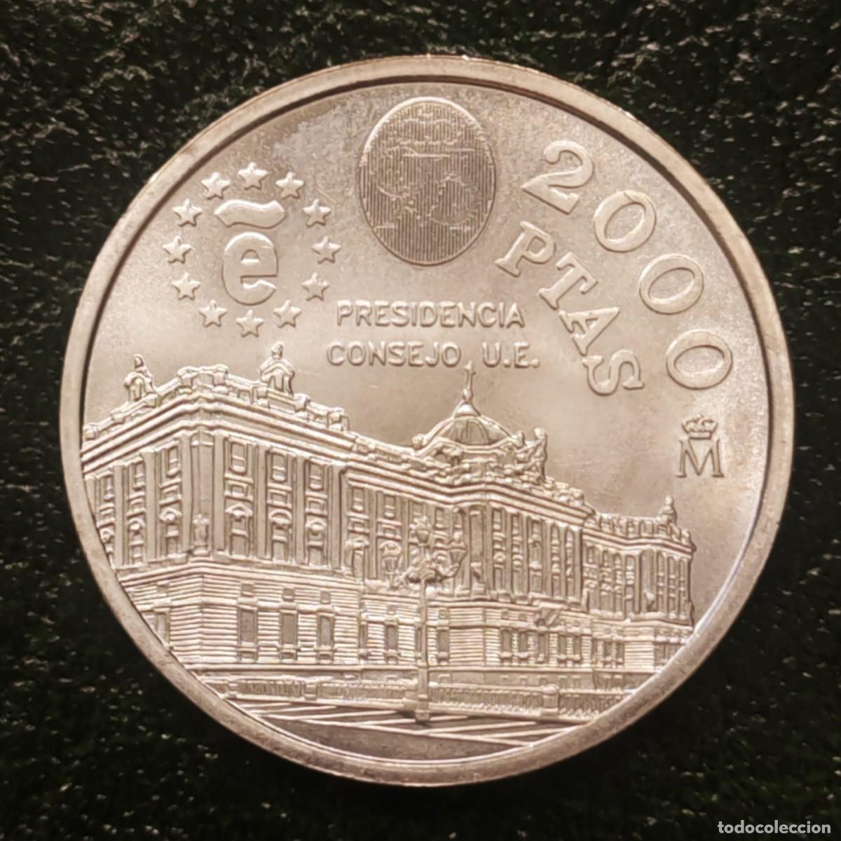 Monedas de Espa&ntilde;a: 2000 Pesetas Conmemorativa Presidencia UE 1995 - Plata 925