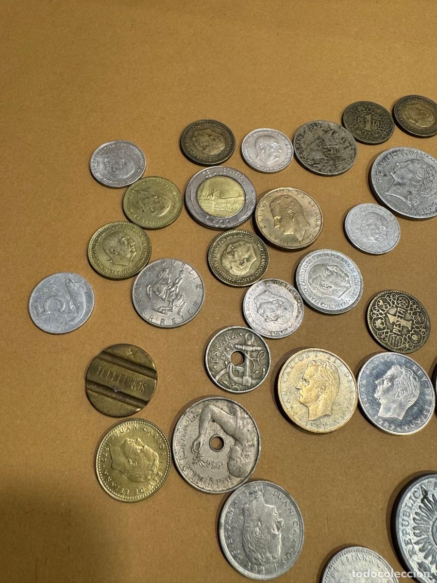 Monedas de Espa&ntilde;a: LOTE DE 60 MONEDAS V&Aacute;RIAS / COMPRA M&Iacute;NIMA 5&euro; - Foto 2