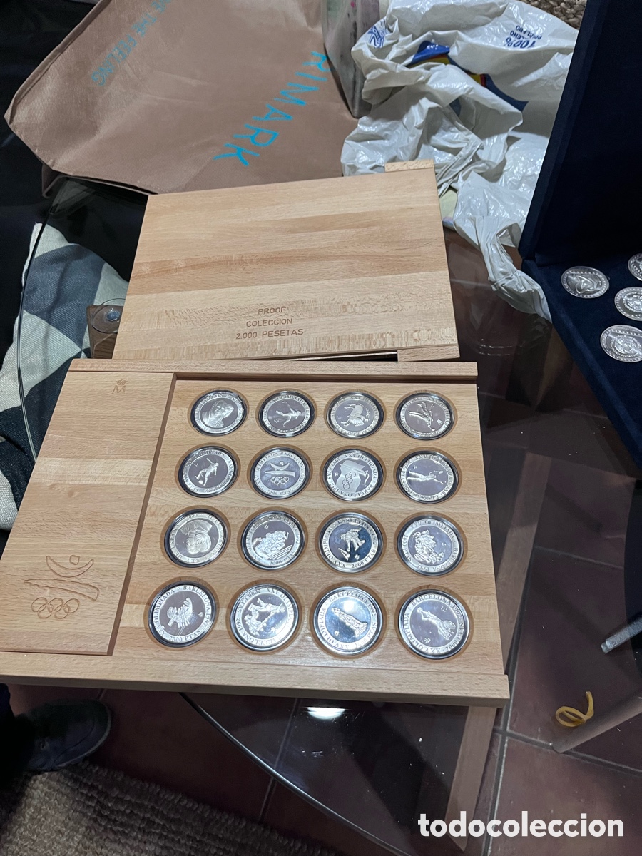 Monedas de Espa&ntilde;a: Colecci&oacute;n Oficial de Monedas Proof de 2.000 Pesetas de los Juegos Ol&iacute;mpicos de Barcelona 92