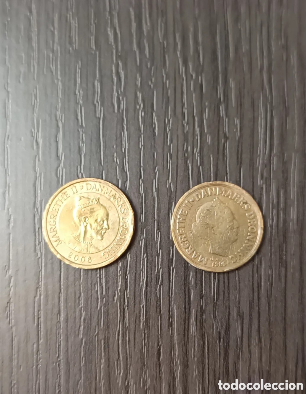 Monedas de Espa&ntilde;a: Lote 2 Monedas 10 Coronas Danesas