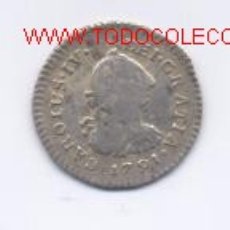 Monedas de España: CARLOS IV- 1/2 REAL- 1791-LIMA. Lote 842536