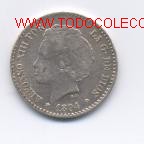 Monedas de Espa&ntilde;a: ALFONSO XIII- 50 CENTIMOS- 1894*9-4 - Foto 1