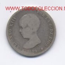 Monedas de España: ALFONSO XIII- 1 PESETA- 1889. Lote 869892