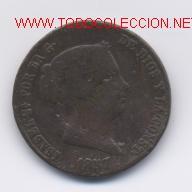 Monedas de Espa&ntilde;a: ISABEL II- 25 CENT.REAL- 1857- - Foto 1