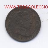 Monedas de Espa&ntilde;a: ALFONSO XIII- 2 CENTIMOS- 1905-SMV - Foto 1
