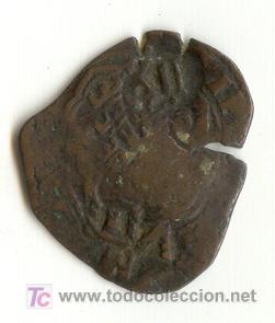 Monedas de Espa&ntilde;a: MONEDA RESELLADA POR LOS AUSTRIAS - Foto 2