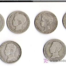 Monedas de España: UNA PESETA - ALFONSO XII Y XIII *OFERTA*. Lote 6721077