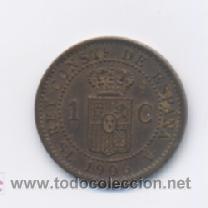 Monedas de Espa&ntilde;a: ALFONSO XIII- 1 CENTIMO- 1906*6-SLV-SC - Foto 2