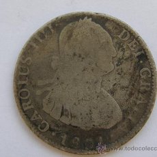 Monete da Spagna: CARLOS IV. 4 REALES.POTOSI.1801