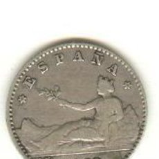 Monedas de España: RAROS 50 CÉNTIMOS DE PLATA DEL AÑO 1869 DE LA PRIMERA REPÚBLICA. AMBAS ESTRELLAS VISIBLES.