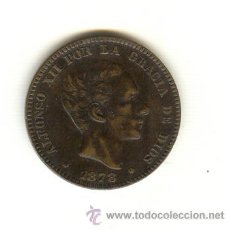 Monedas de España: MUY BONITOS DIEZ CENTIMOS AÑO 1878 ALFONSO XII. Lote 24672713