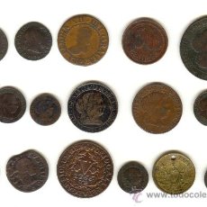 Monedas de España: BARATO LOTE DE 16 PIEZAS DIVERSAS MUY INTERESANTE.. Lote 24672714