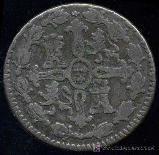 Monedas de Espa&ntilde;a: FERNANDO VII : 8 Maravedis 1817  Jubia - Foto 2