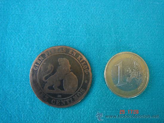 Monedas de Espa&ntilde;a: VISTA OTRA CARA Y COMPARATIVA DIMENSIONES - Foto 2