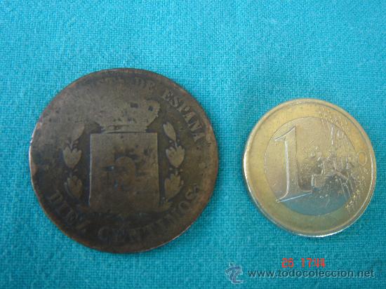 Monedas de Espa&ntilde;a: VISTA COMPARATIVA DIMENSIONES - Foto 2