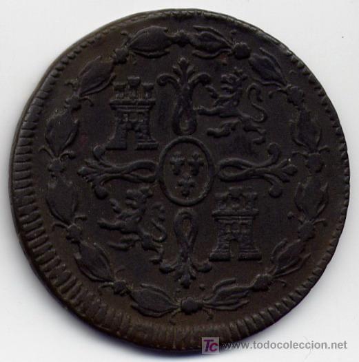 Monedas de Espa&ntilde;a: FERNANDO VII - 8 MARAVEDIS JUBIA 1818 - Foto 2