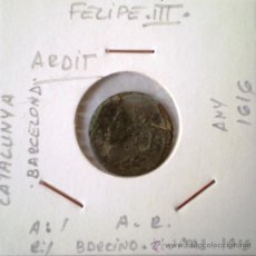 Monedas de España: FELIPE III ARDITE BARCELONA 1616 VER FOTOS. Lote 18526943