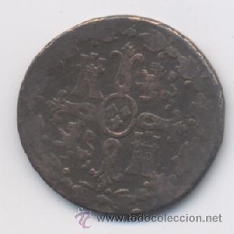 Monedas de Espa&ntilde;a: FERNANDO VII- 8 MARAVEDIS- 1830-SEGOVIA - Foto 2