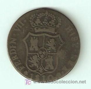 Monedas de Espa&ntilde;a: FERNANDO VII - 1810 - VI QUAR - Foto 2