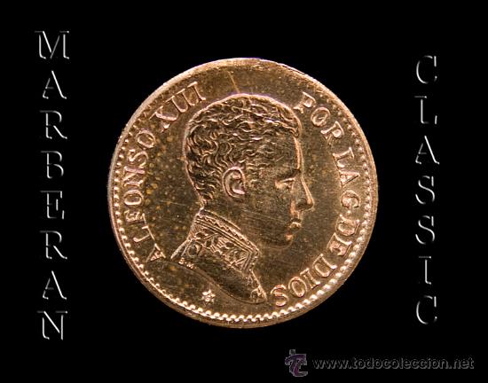 Monedas de Espa&ntilde;a: MONEDA 1 CENTIMO DE COBRE DE ALFONSO XIII 1906 * 6 - Foto 1