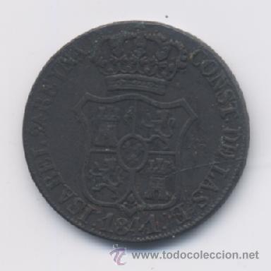 Monedas de Espa&ntilde;a: ISABEL II- 6 CUARTOS- 1841- BARCELONA - Foto 1