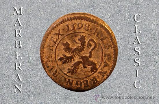 Monedas de Espa&ntilde;a: MONEDA 2 MARAVED&Iacute;S DE BRONCE DE FELIPE II 1598 - Foto 1