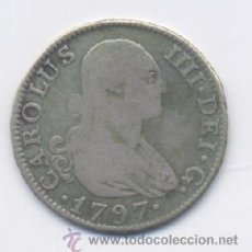 Monedas de España: CARLOS IV- 2 REALES-1797 MF- MADRID
