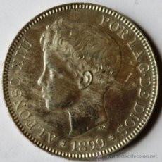 Monedas de España: ALFONSO XIII 5 PESETAS 1899*99 VER FOTOS. Lote 27276890