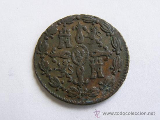 Monedas de Espa&ntilde;a: FERNANDO VII.4 MARAVEDIS.SEGOVIA.1829 - Foto 2