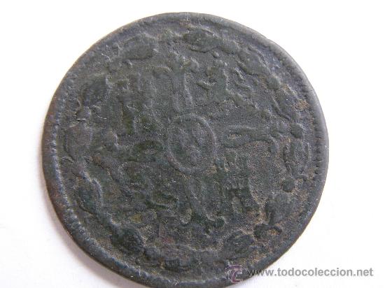 Monedas de Espa&ntilde;a: FERNANDO VII.8 MARAVEDIS.JUBIA.1819 - Foto 2