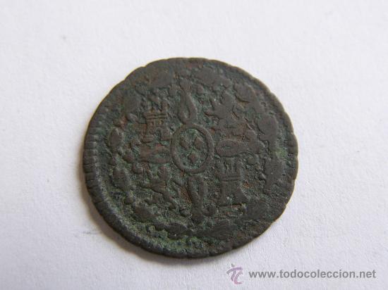 Monedas de Espa&ntilde;a: FERNANDO VII.2 MARAVEDIS.SEGOVIA.1827 - Foto 2