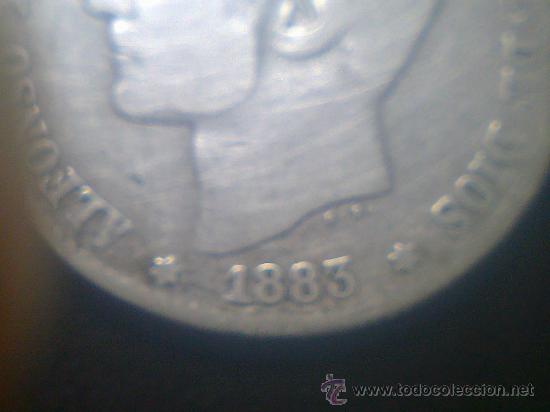 Monedas de Espa&ntilde;a: LOTE DE MONEDAS ALFONSO XII - Foto 5
