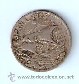 Monedas de Espa&ntilde;a: 50 CENTIMOS ESPA&Ntilde;A  1925 PCS - Foto 1