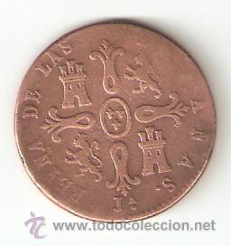 Monedas de Espa&ntilde;a: ISABEL II - 8 MARAVEDIS 1846 JUBIA - Foto 2