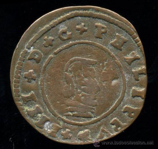 Monedas de Espa&ntilde;a: 16 MARAVEDIS 1663 FELIPE IV - CORDOBA - Foto 1