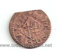 Monedas de Espa&ntilde;a: ARDITE BARCELONA A&Ntilde;O 1624 AL 1655 - Foto 2
